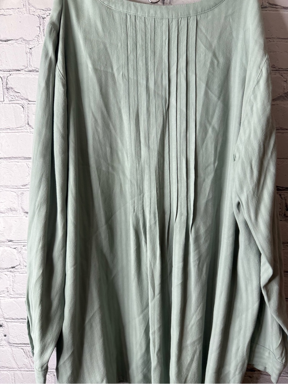 J. Jill Light Sage V-Neck Long Sleeve Women's tunic size xl - Picture 5 of 12